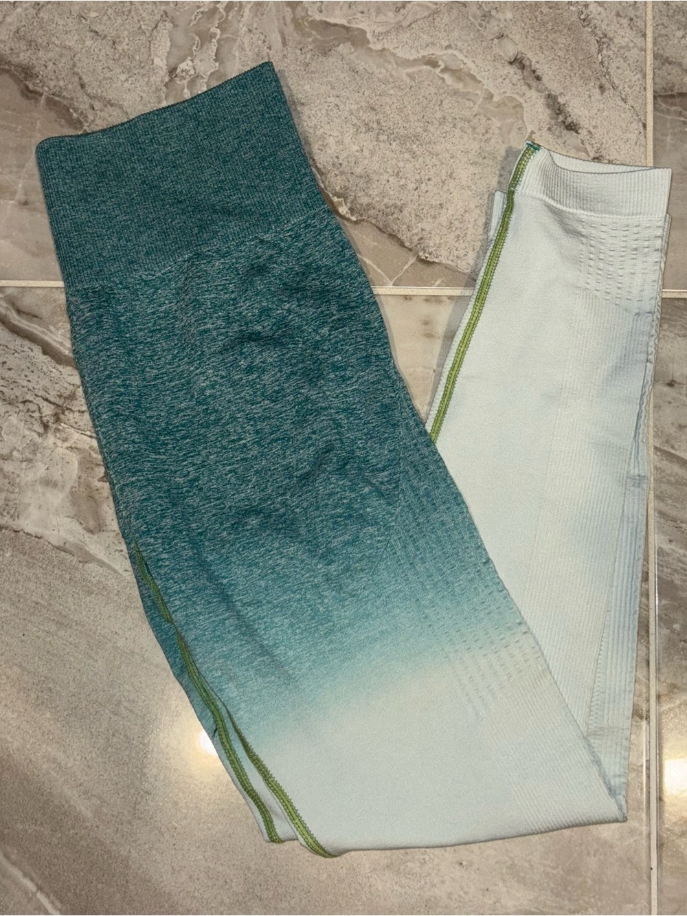 Ombre High-Waist Workout Leggings